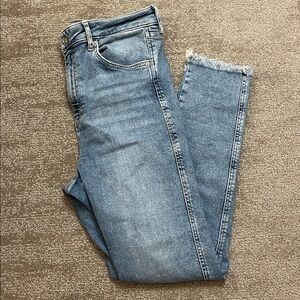 Free People High Rise Skinny Jeans Size 32